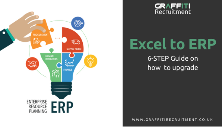 6-STEP Guide in Transitioning a Business from Excel to ERP 6-STEP Guide in Transitioning a Business from Excel to ERP
