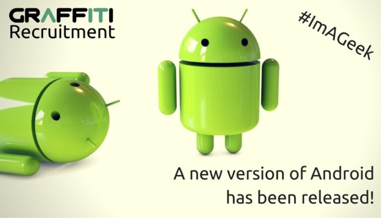 A new version of Android has been released! A new version of Android has been released!