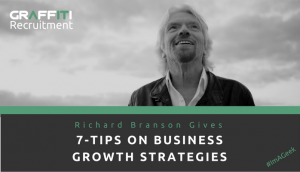Richard Branson gives 4-Tips on Business Growth