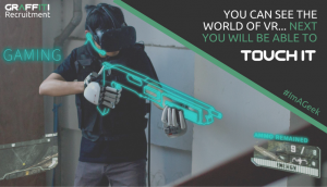 NEW VR GLOVE WILL LET YOU TOUCH THE WORLD OF VR